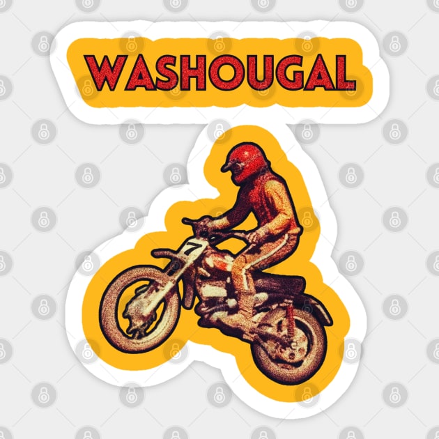 Motocross Nationals Washougal Sticker by TommySniderArt